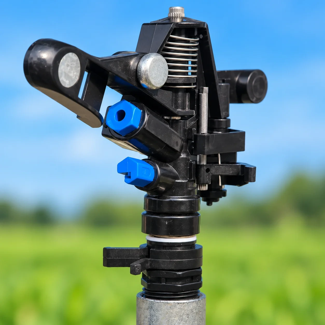 3/4 inch plastic impact sprinkler for agricultural and garden irrigation